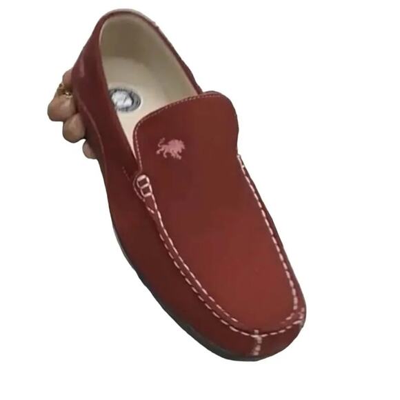 VLADO LUXURY Elite Burgundy Loafers Mens US Size 12 NEW IN BOX MSRP $180